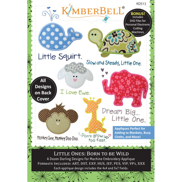 Kimberbell Designs, Machine Embroidery Ready Set Sew