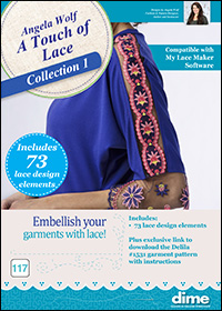 DIME Inspiration Designs - Angela Wolf A Touch of Lace Collection 1