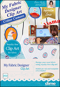 DIME Inspiration Clip Art - Critter Cameos