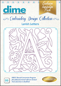 DIME Inspiration Designs - Lavish Letters