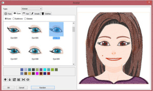 DIME Inspiration Software - My Emoji Stitches, Female