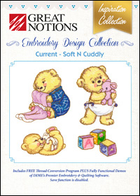 Great Notions Embroidery Designs - Current – Soft N Cuddly