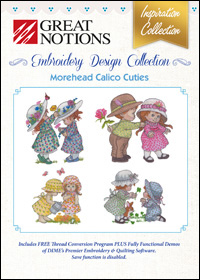 Great Notions Embroidery Designs - Morehead Calico Cuties