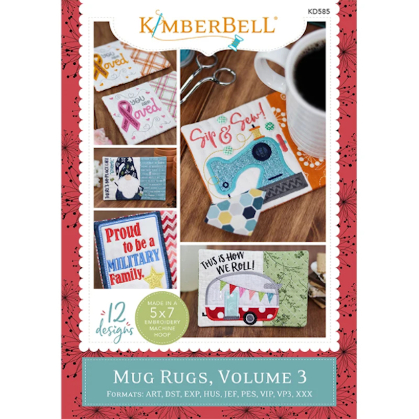 Kimberbell Designs - Mug Rugs, Volume 3 