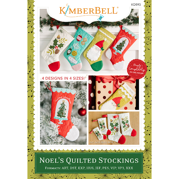 Kimberbell Designs - Noel's Quilted Stockings
