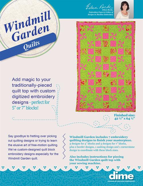 DIME Windmill Garden Quilts